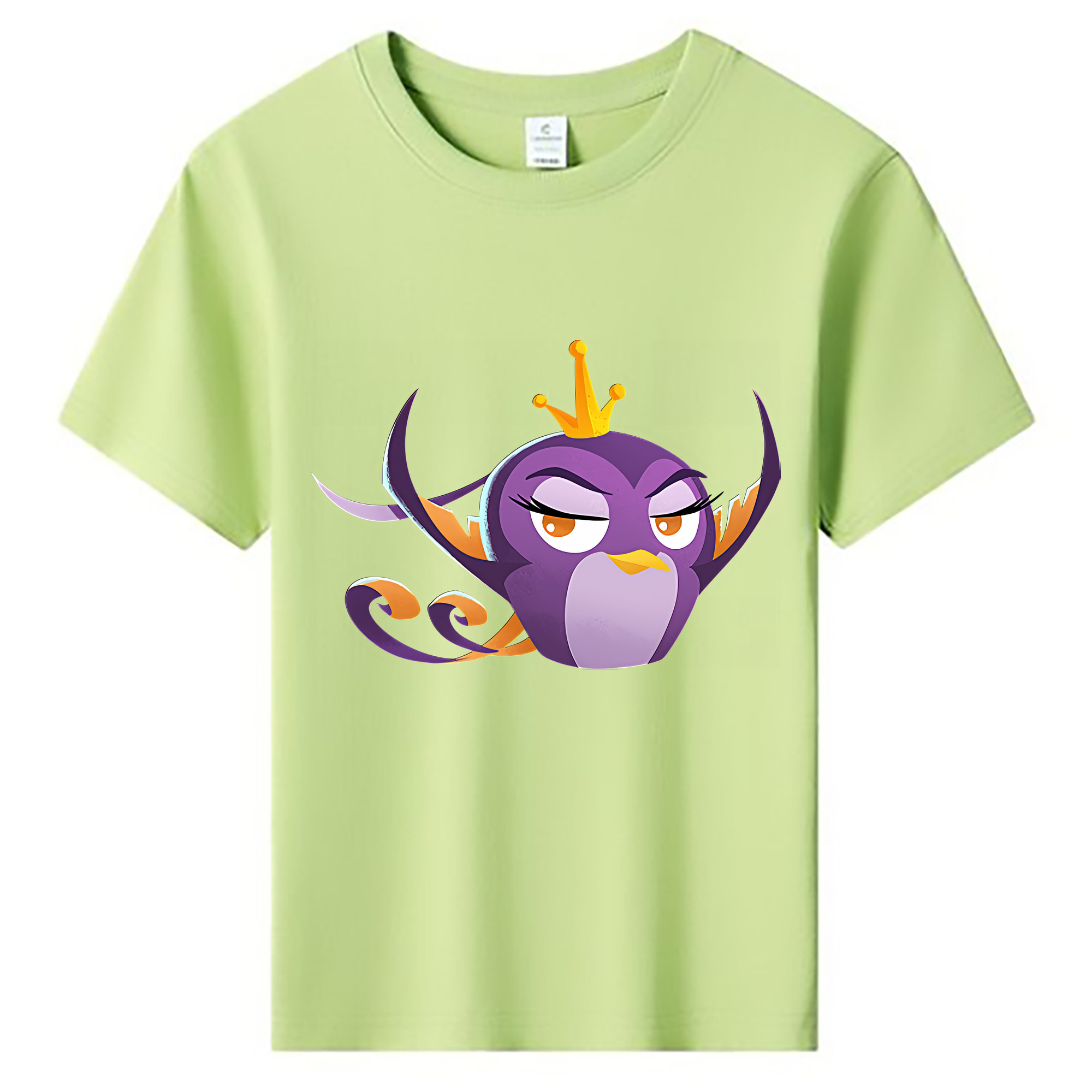 （画像用） Angry Birds アングリーバード 綿100％キッズTシャツ（フロントプリント）